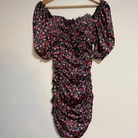 For Love & Lemons Women's Floral Bustier Mini Dress Size S NWT - Picture 2 of 14